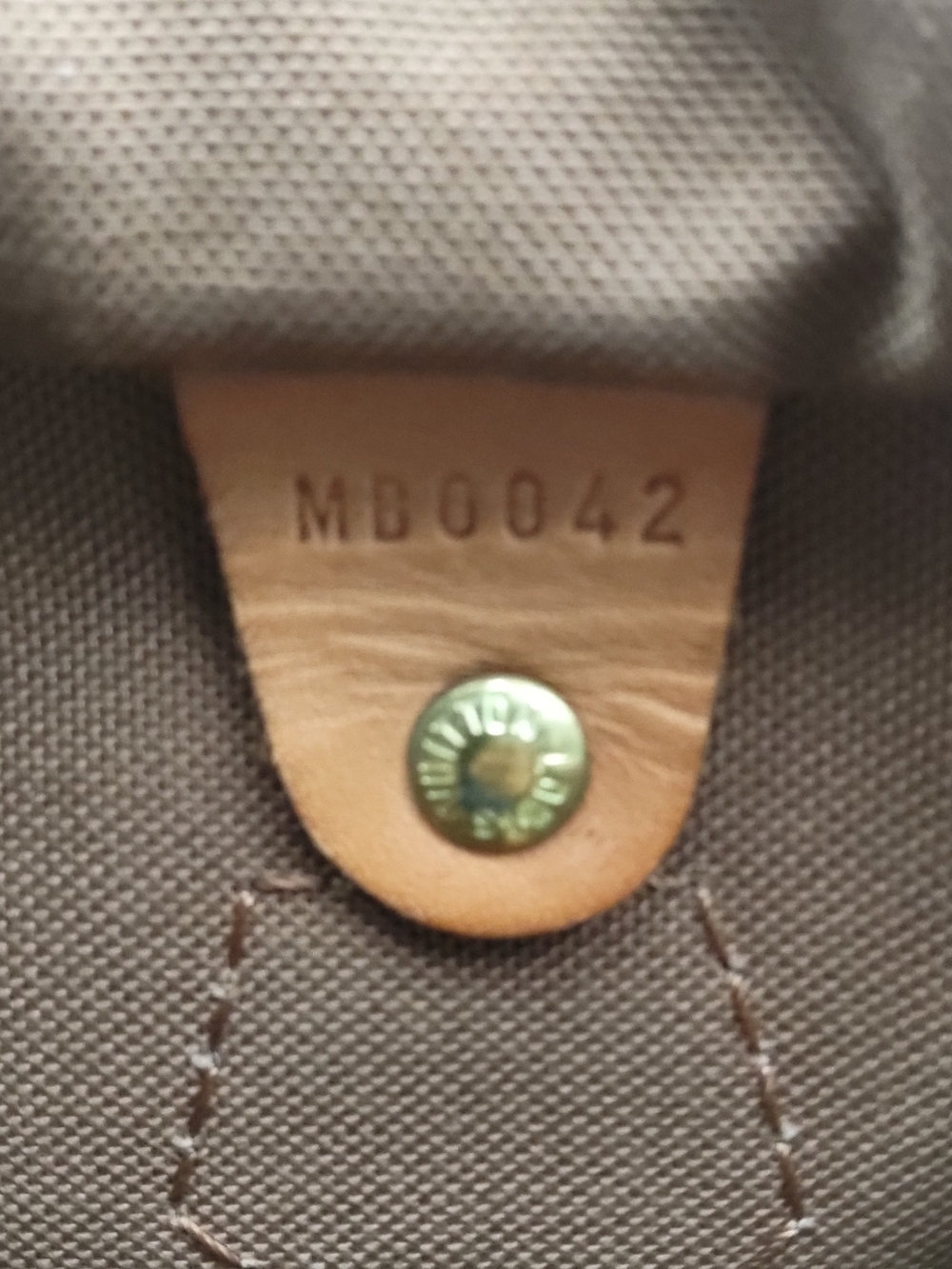 Louis Vuitton Monogram Canvas Speedy 35, Authentic, Vintage France 2002.. - Picture 7 of 16